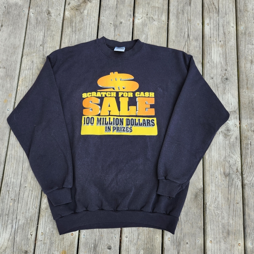 Vintage Scratch For Cash Crewneck